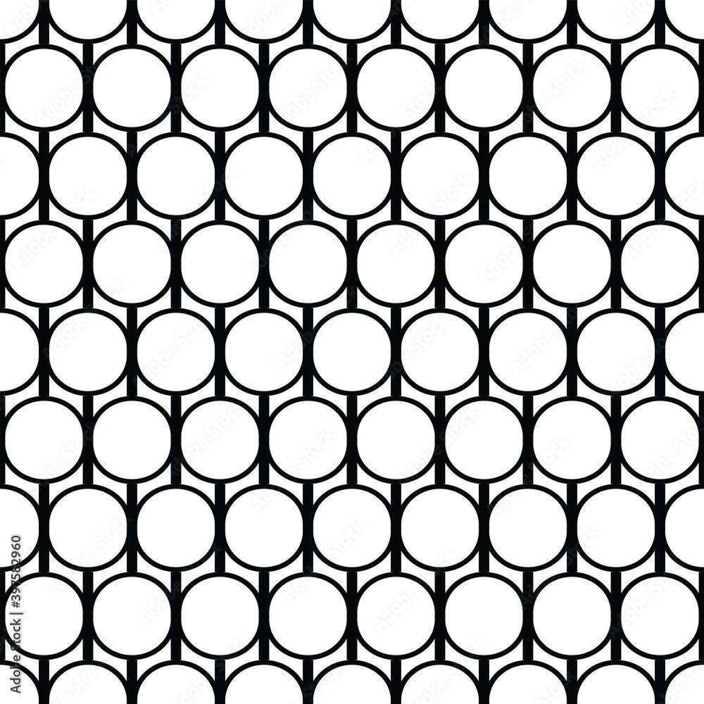 Abstract seamless geometric grid pattern. Abstract seamless geometric grid pattern.