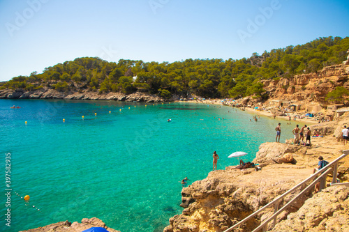 Fototapeta Naklejka Na Ścianę i Meble -  Cala Saladeta-Ibiza