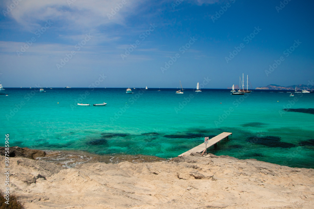 Fototapeta premium Island Formentera-Spain