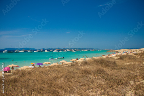 view of the beach in island-Formentera © Kristiyan