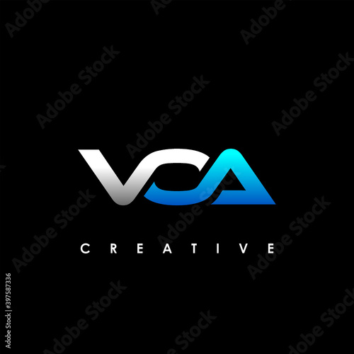 VOA Letter Initial Logo Design Template Vector Illustration	
 photo
