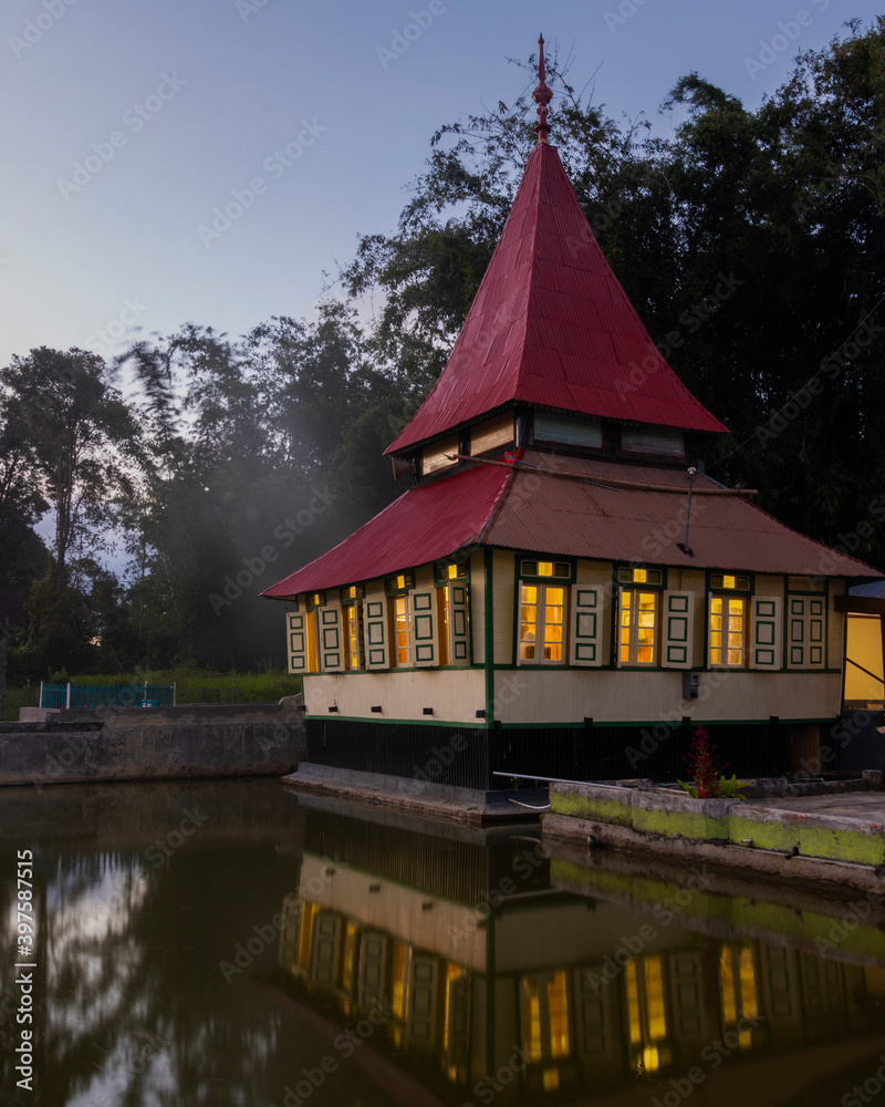 Obraz premium traditional mosque of west sumatera 