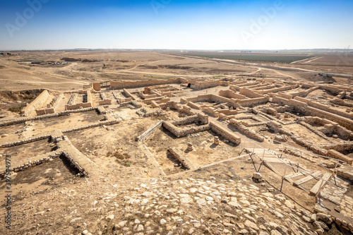 Tel Sheva and Tel Be er Sheva are the Hebrew names  and Tell es-Seba the Arabic name of an archaeological site in southern Israel believed to be the remains of the biblical town of Beersheba.