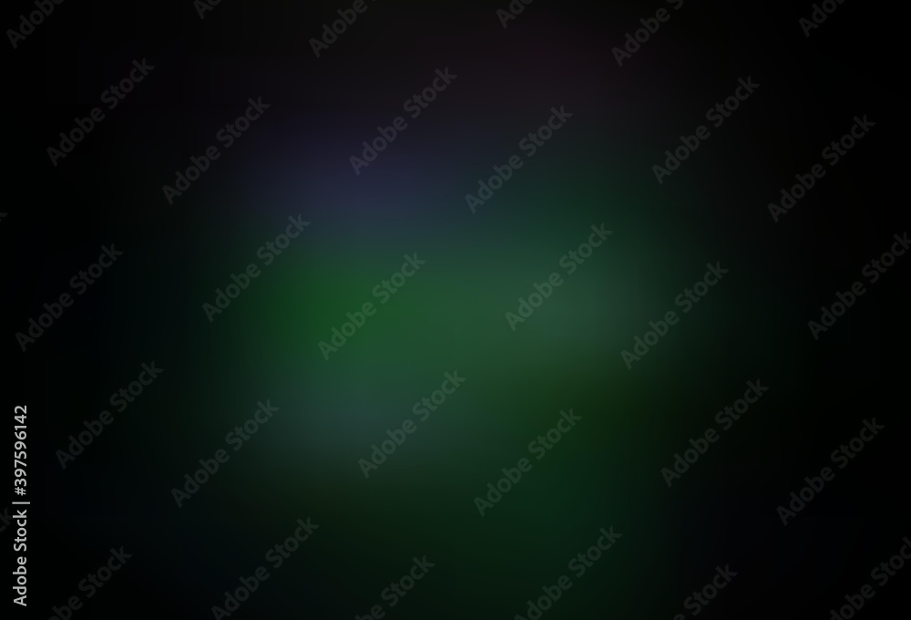 Dark Gray vector colorful abstract background.