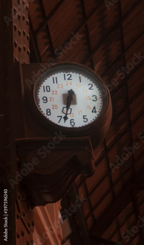 Train Station Clock in Valencia