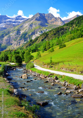Tableau sur toile Summer mountain landscape