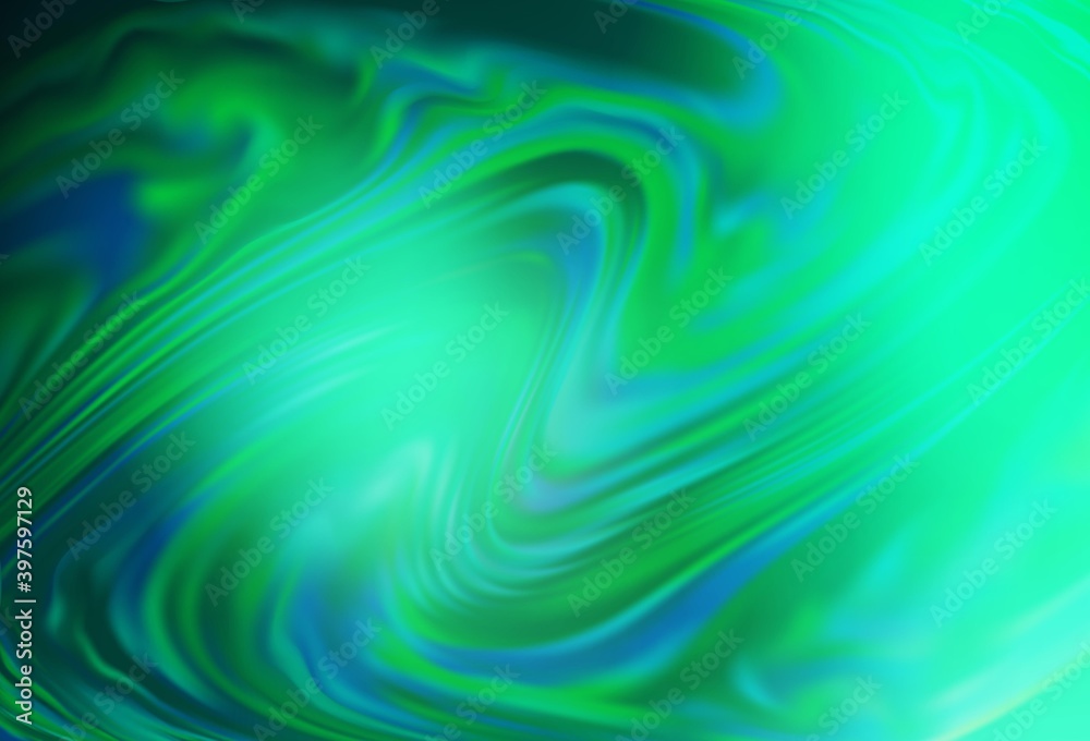 Light Green vector abstract blurred layout. Light Green vector abstract blurred layout.