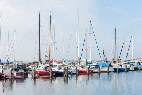 Marken Marina. Marken island Waterland in Netherlands. © resul