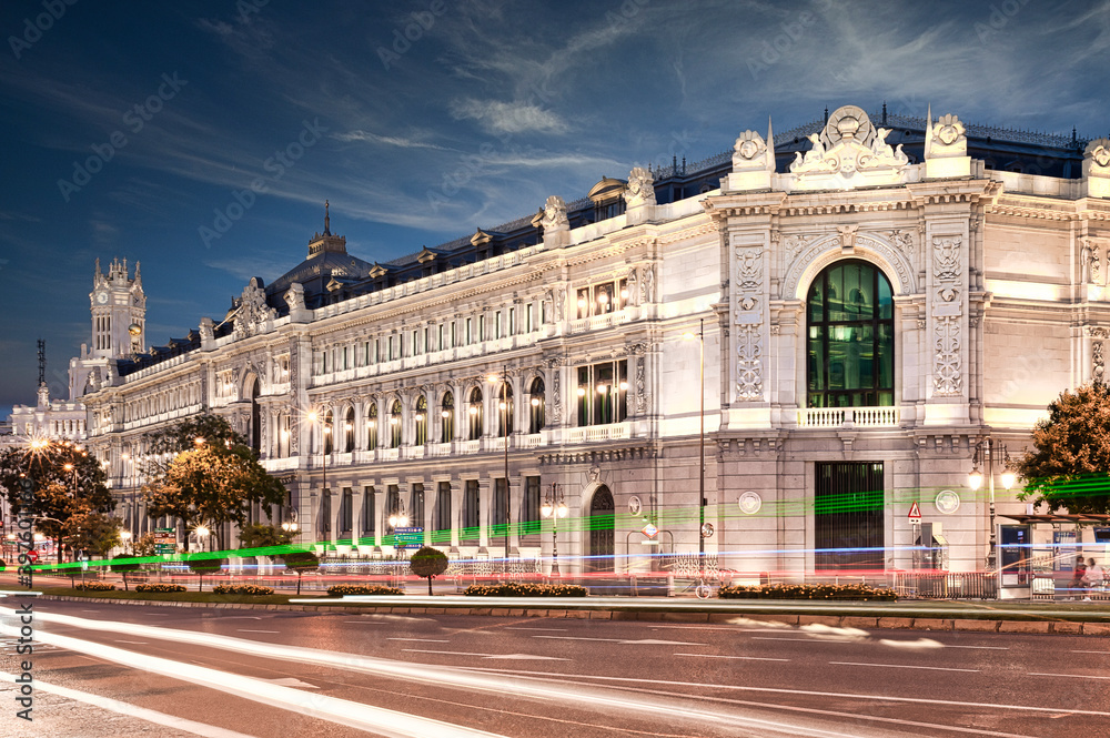 Fototapeta premium The Spanish national central bank