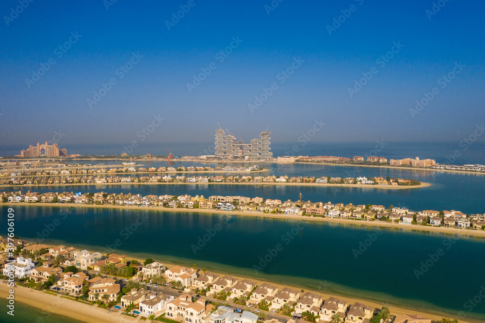 4k photo, The Palm Jumeirah, Artificial Island, East Crescent, Hotel
