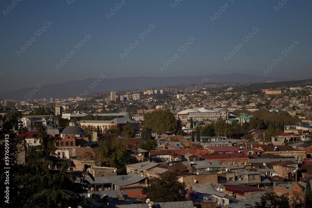 View of old Tbilisi, Georgia
