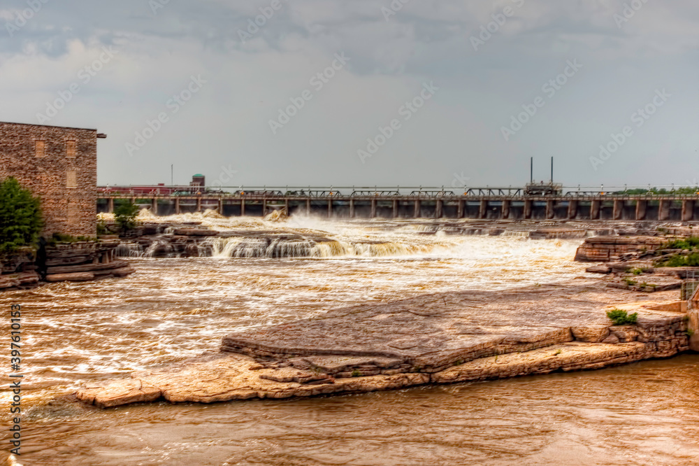 Chaudiere Falls in Ontario, Canada