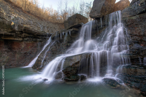 View of Lower Chedoke Falls in Ontario, Canada
