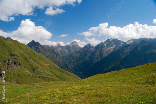 Fototapeta Naklejka Na Ścianę i Meble -  meadow in the mountains