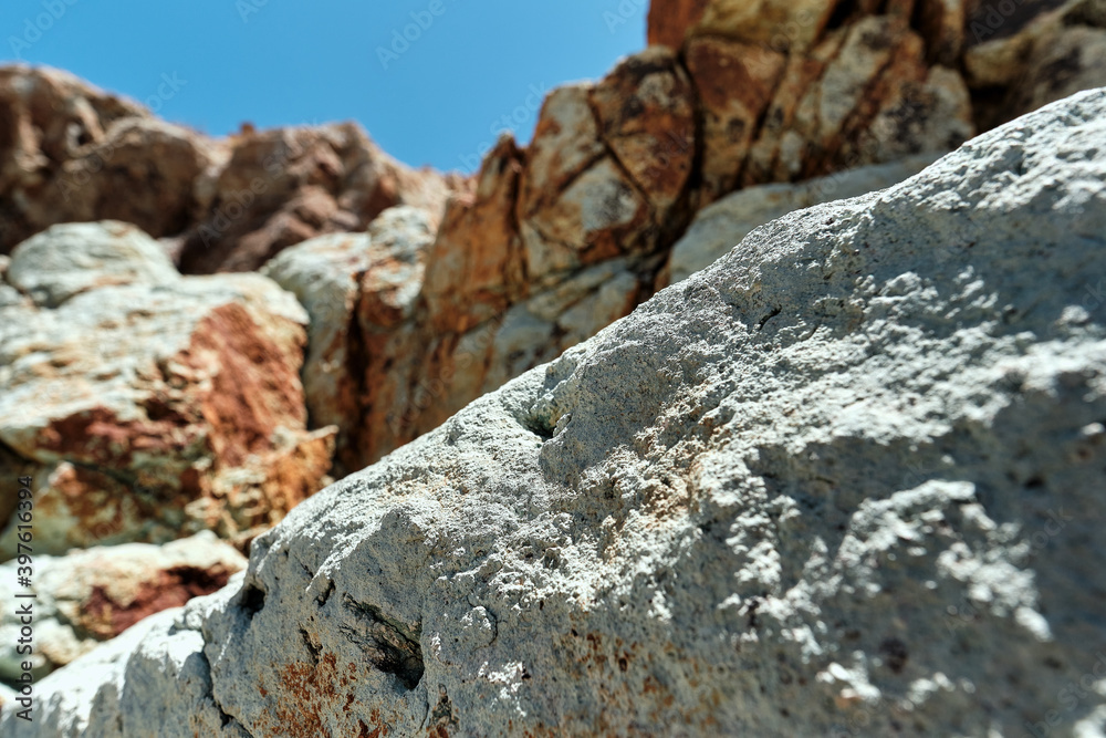 Rocce azzurre nel Parco Nazionale del Teide