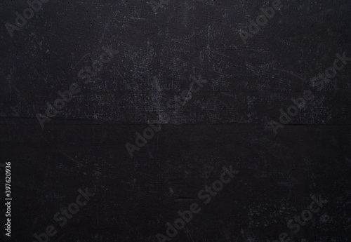 Black concrete wall texture or background