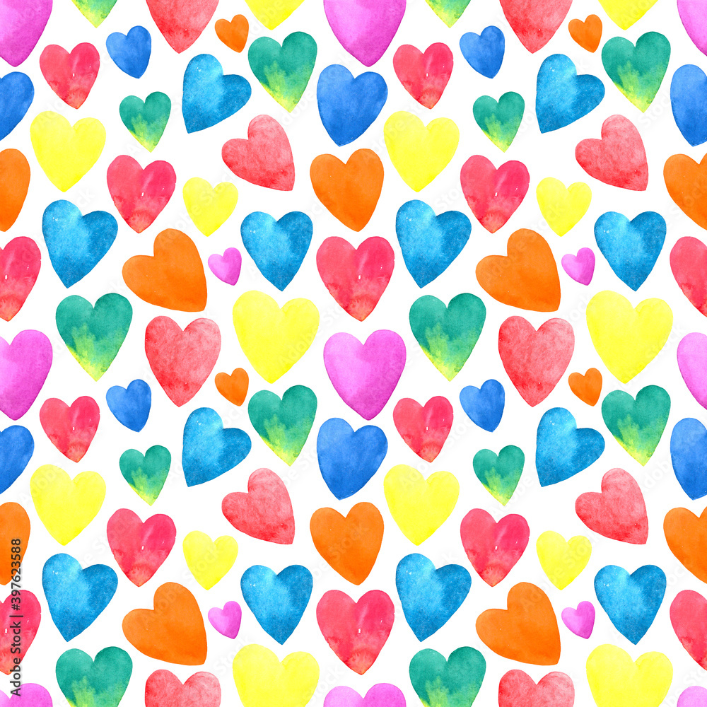 big pattern hearts multicolored big pattern hearts multicolored