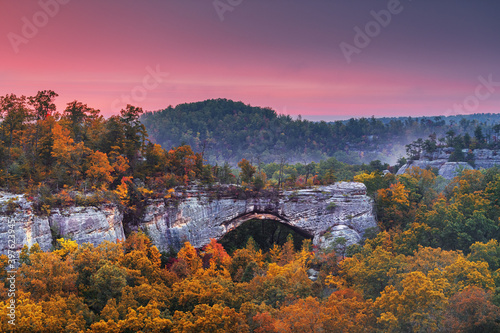 Daniel Boone National Forest, Kenucky, USA at the Natural Arch