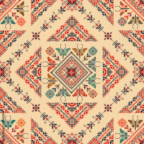 Romanian traditional pattern 131