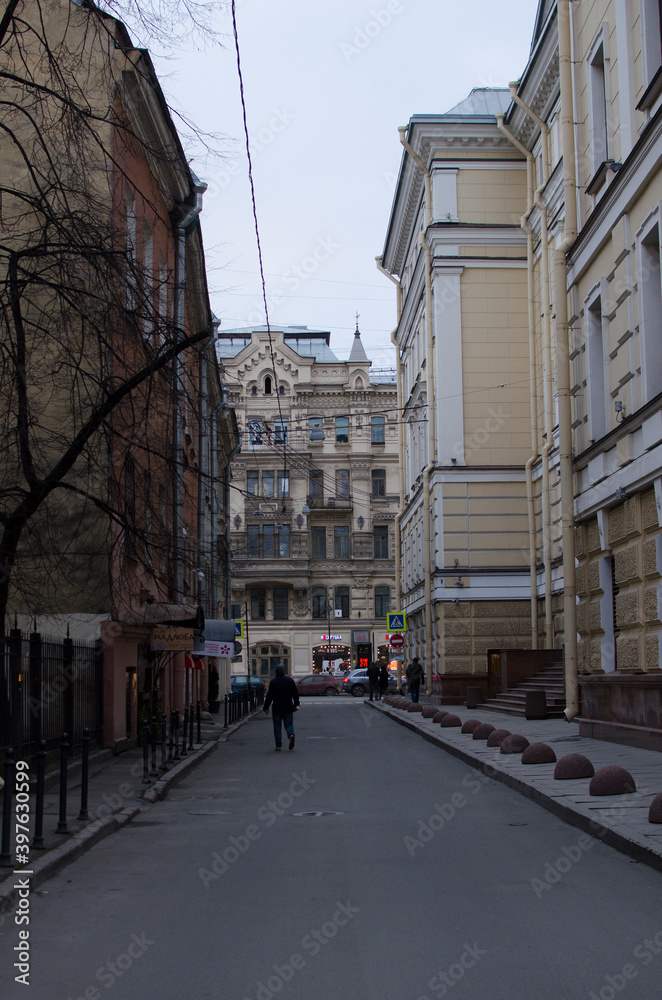 street in the city in Saint-Peterburg