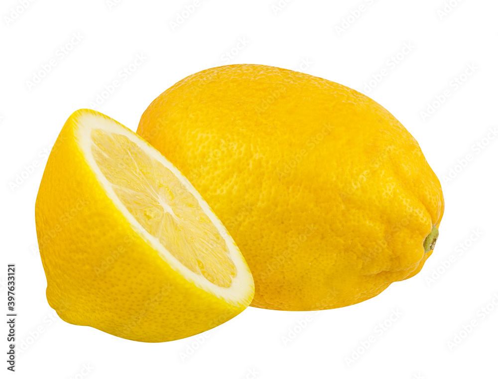 Lemon isolated on white background with clipping path Lemon isolated on white background with clipping path