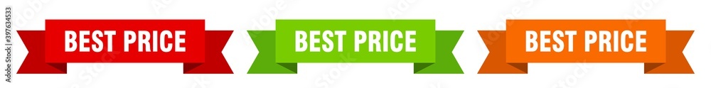 best price ribbon. best price isolated paper sign. banner best price ribbon. best price isolated paper sign. banner
