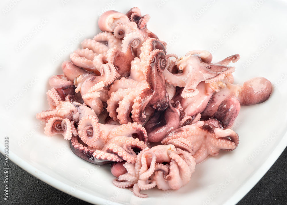 Octopus in bowl Octopus in bowl