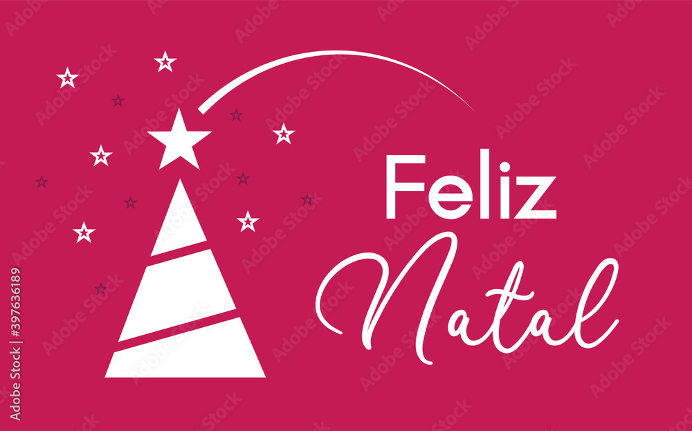Feliz Natal. Papai Noel. Mensagem para impressao.