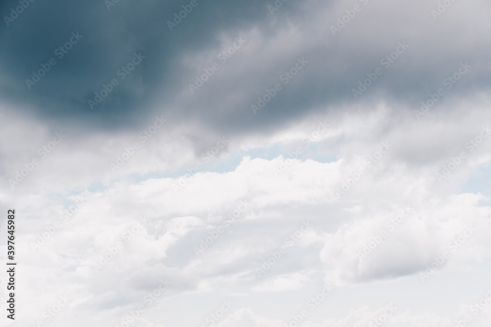 Soft cloud texture on blue sky background Soft cloud texture on blue sky background
