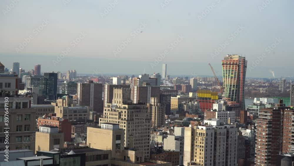 Manhattan New York Growing City Skyline Manhattan New York Growing City Skyline