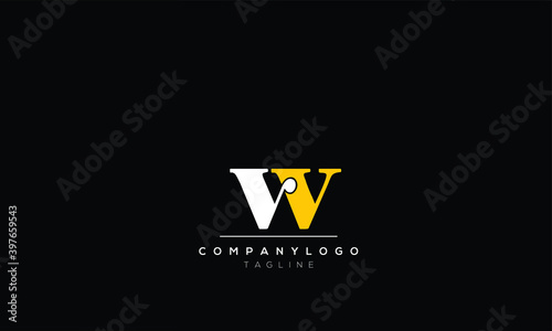 Alphabet letters Initials Monogram logo  V, V, V AND V photo