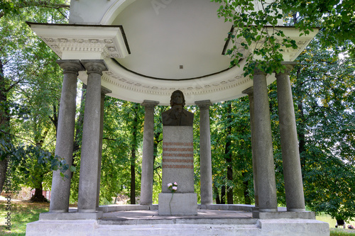 Pavilion-rotunda of Peter I at Lefortovo Park, Moscow, Russian Federation, August 22, 2020