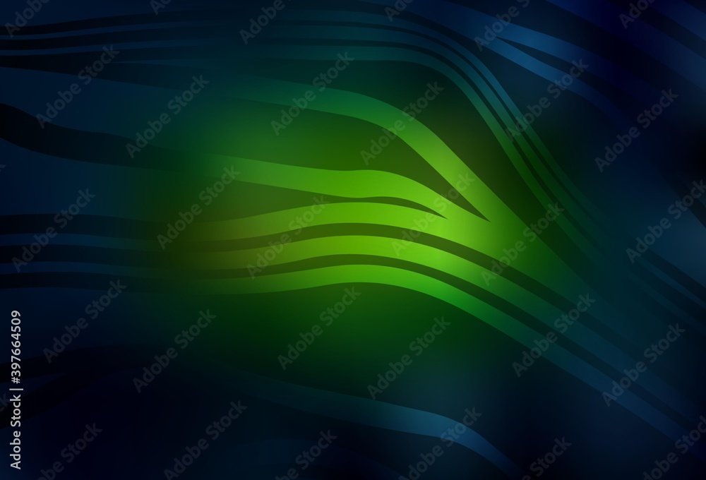 Dark Green, Yellow vector backdrop with wry lines. Dark Green, Yellow vector backdrop with wry lines.