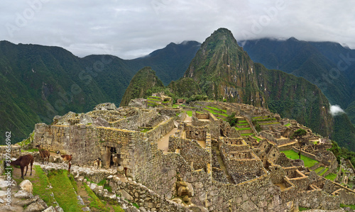 Mysterious Machu Picchu in Peru