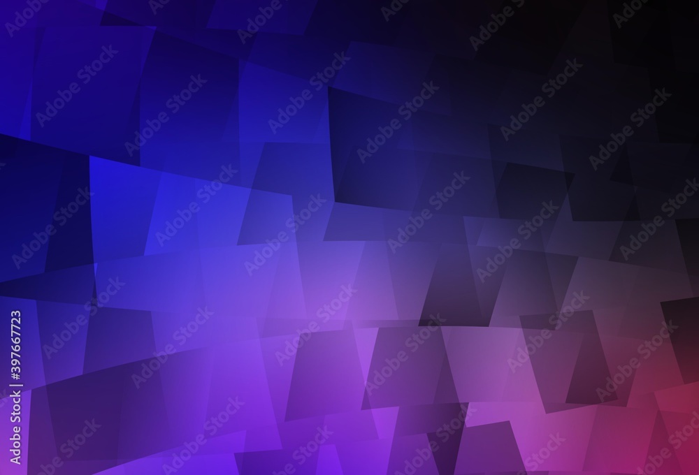 Dark Pink, Blue vector pattern in square style. Dark Pink, Blue vector pattern in square style.