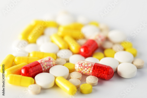 health promotion drugs, medicine against the virus, vitamins.