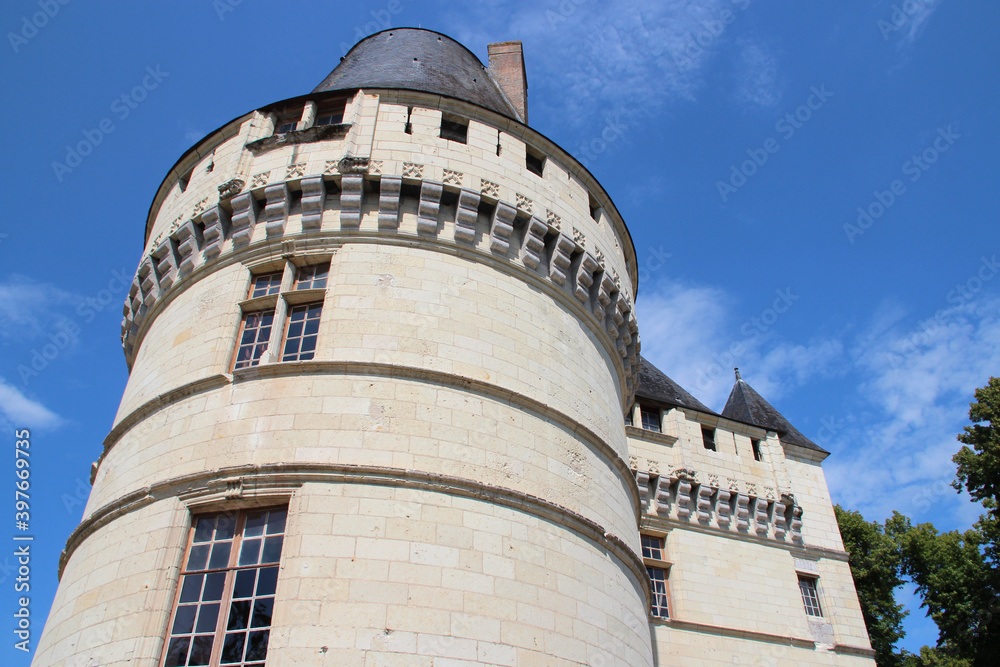 medieval and renaissance castle (islette) in azay-le-rideau in france medieval and renaissance castle (islette) in azay-le-rideau in france