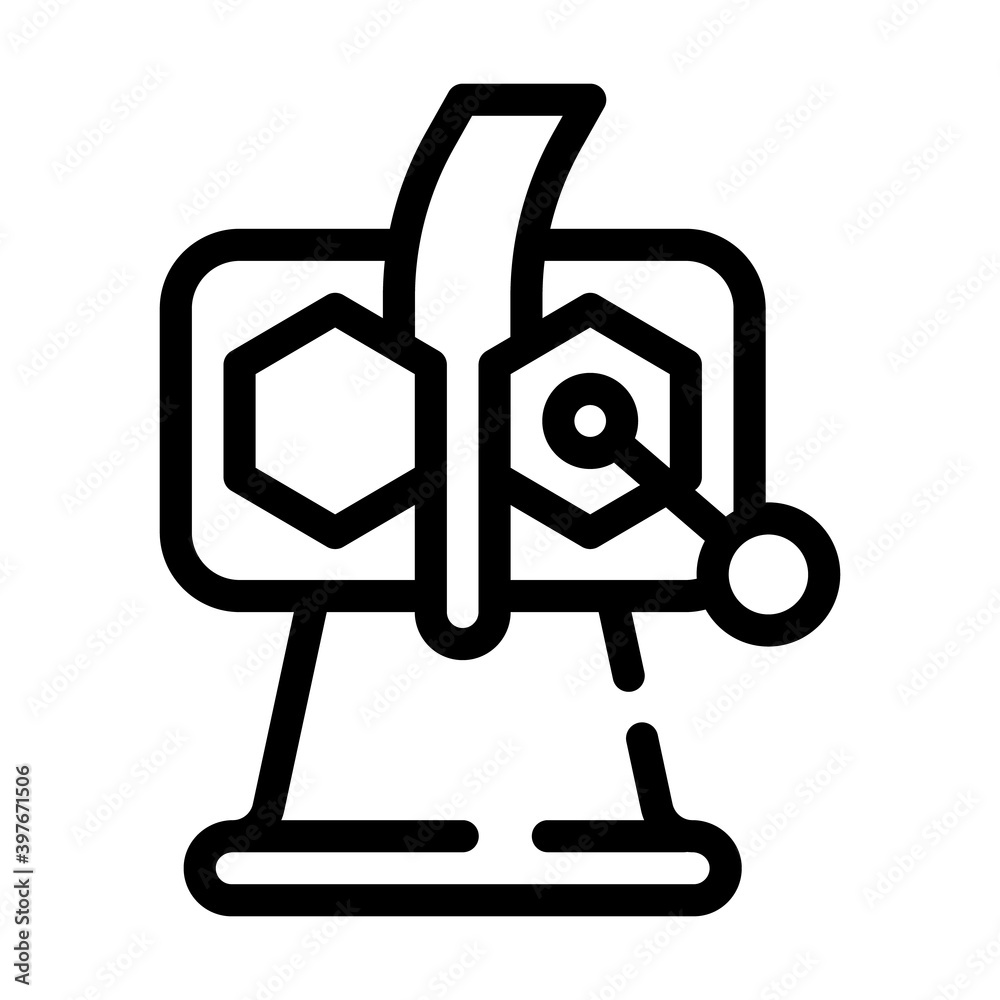 clay rolling machine line icon vector illustration clay rolling machine line icon vector illustration