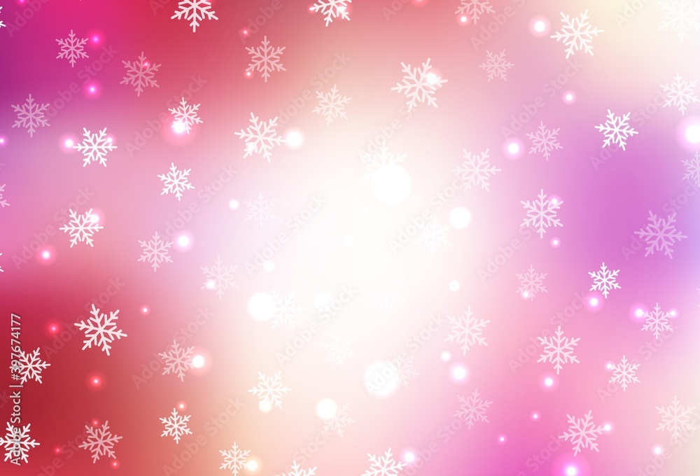Light Red, Yellow vector layout in New Year style. Light Red, Yellow vector layout in New Year style.