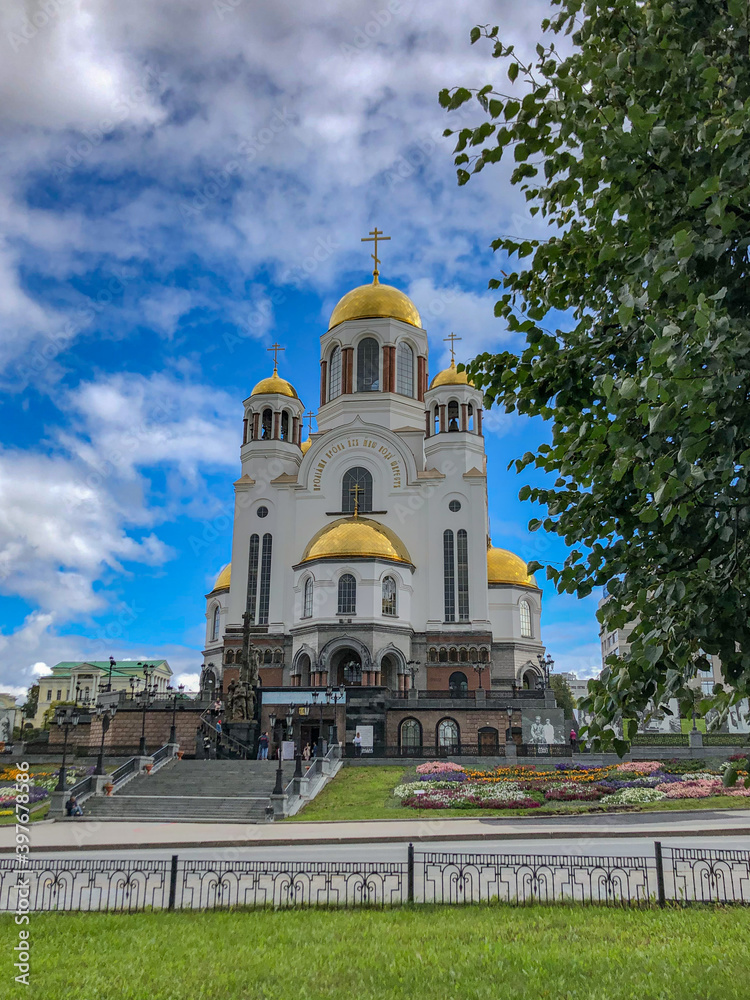 church of the savior on spilled blood in ekaterinburg