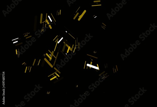 Light Orange vector backdrop with long lines.