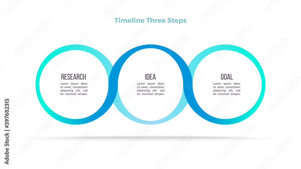 Business process. Timeline infographics with 3 steps, options, circles. Vector template. Business process. Timeline infographics with 3 steps, options, circles. Vector template.