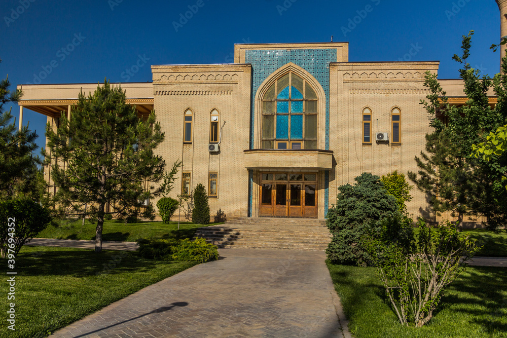 Oʻzbekiston musulmonlari idorasi (Muslim Board of Uzbekistan) building, part of Hazrati Imom Ensemble in Tashkent, Uzbekistan