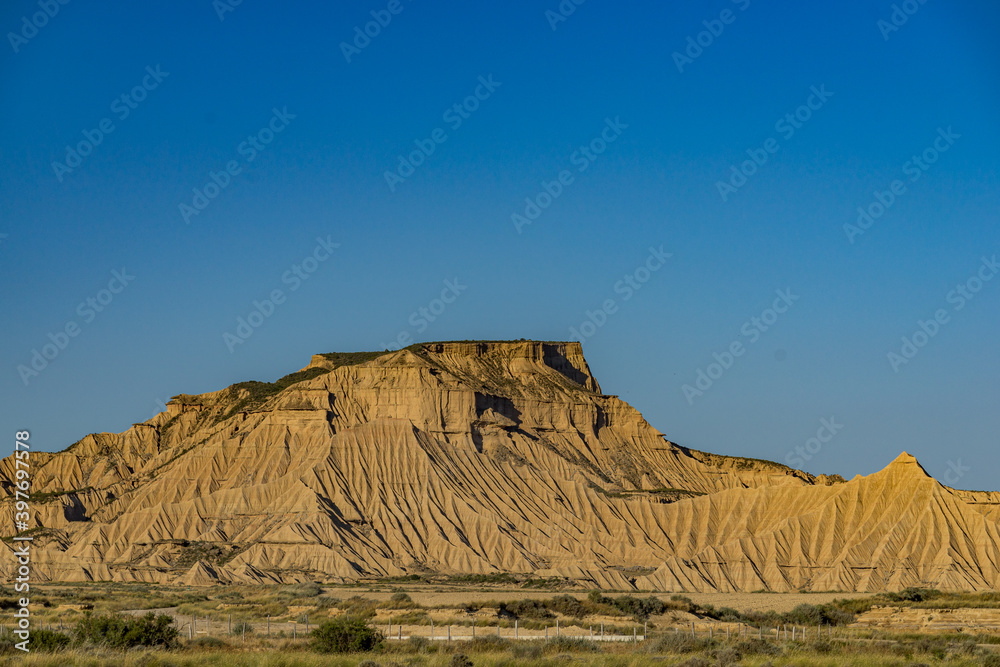 Scenery in Bardenas Reales Desert