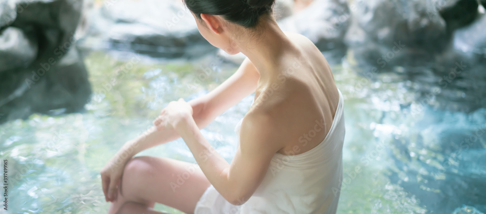 温泉・女性 温泉・女性