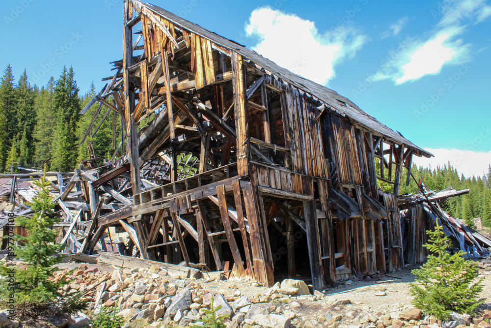 Old Colorado Mining Structure