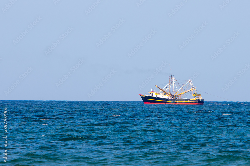 boat in the sea