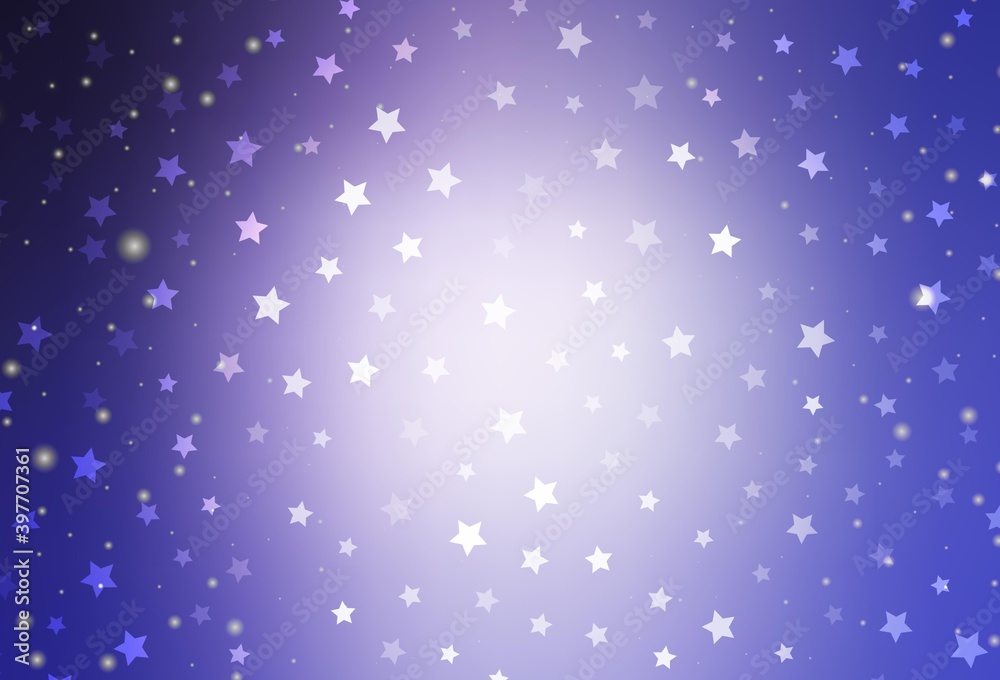 Light Purple vector background in Xmas style. Light Purple vector background in Xmas style.