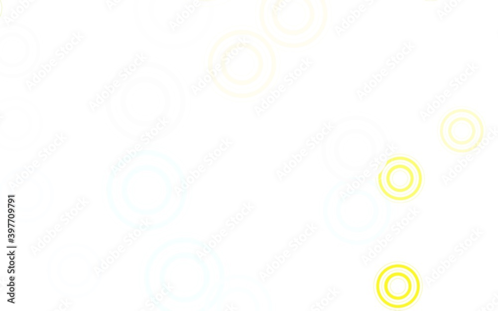 Light Blue, Yellow vector background with spots. Light Blue, Yellow vector background with spots.
