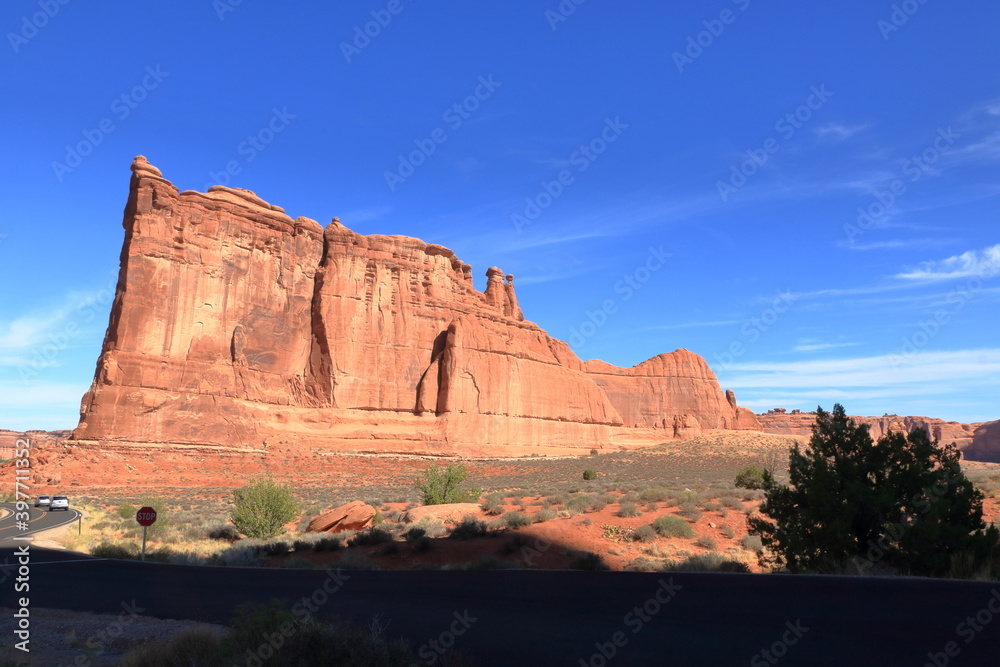 Fototapeta premium The Organ monolith, Arches National Park